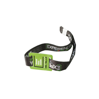 Disposable woven high frequency Wristband